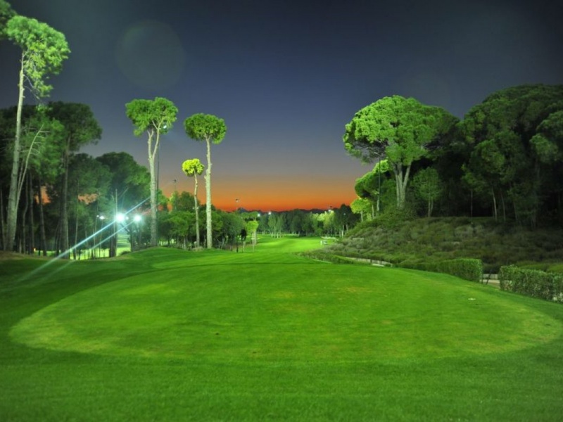 Carya Golf Night View